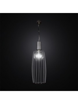 Chandelier vintage anthracite 1 light BGA 2630-S