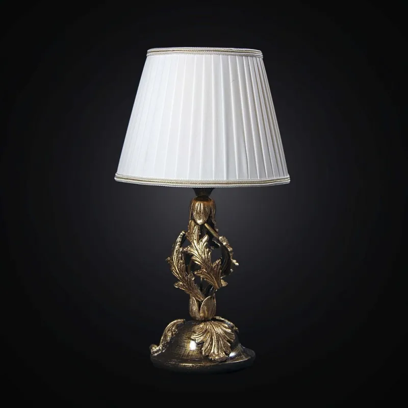 Classic gold leaf wood 1 light BGA 1585