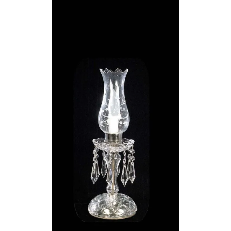 Classic chromed crystal lamp 1 light BGA 968