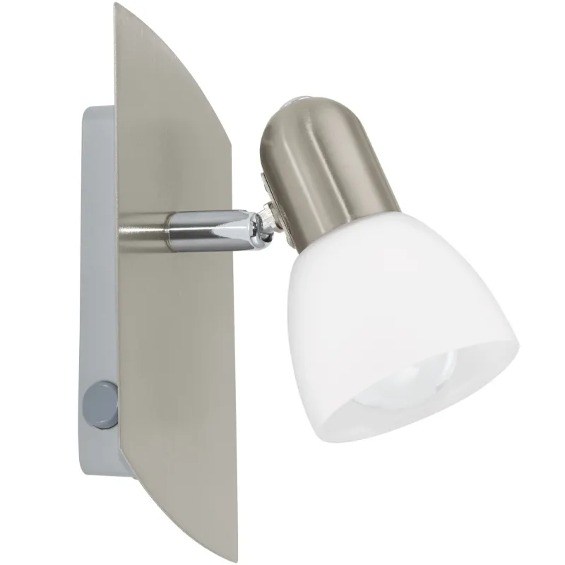 Modern spot light 1 light nickel lamp GLO 90982 enea