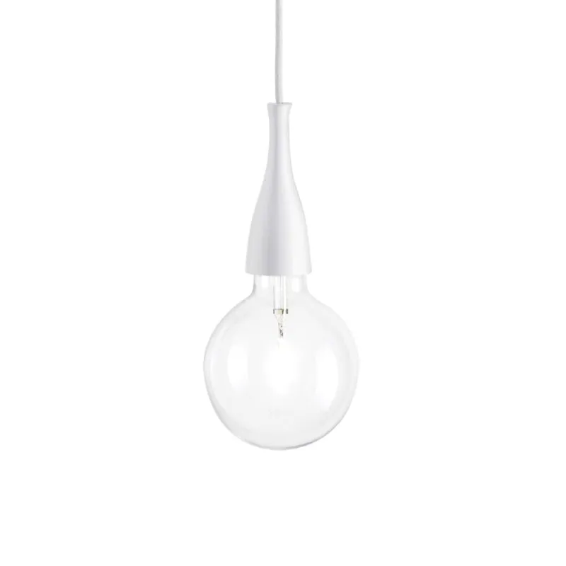 Lampadario 1 luce moderno Minimal bianco