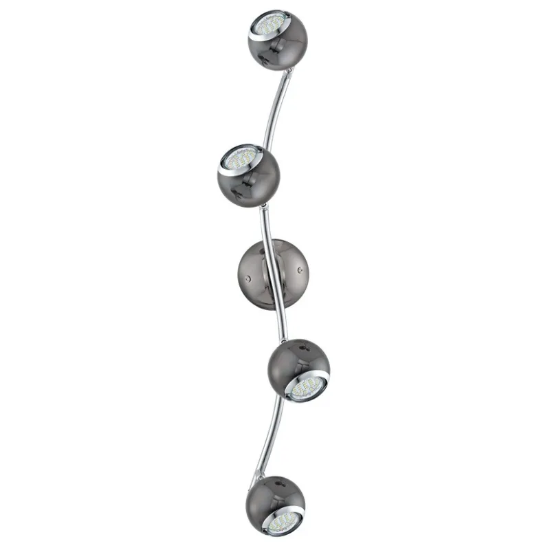 Modern ceiling lamp spot led nickel black GLO 31008 Bimeda