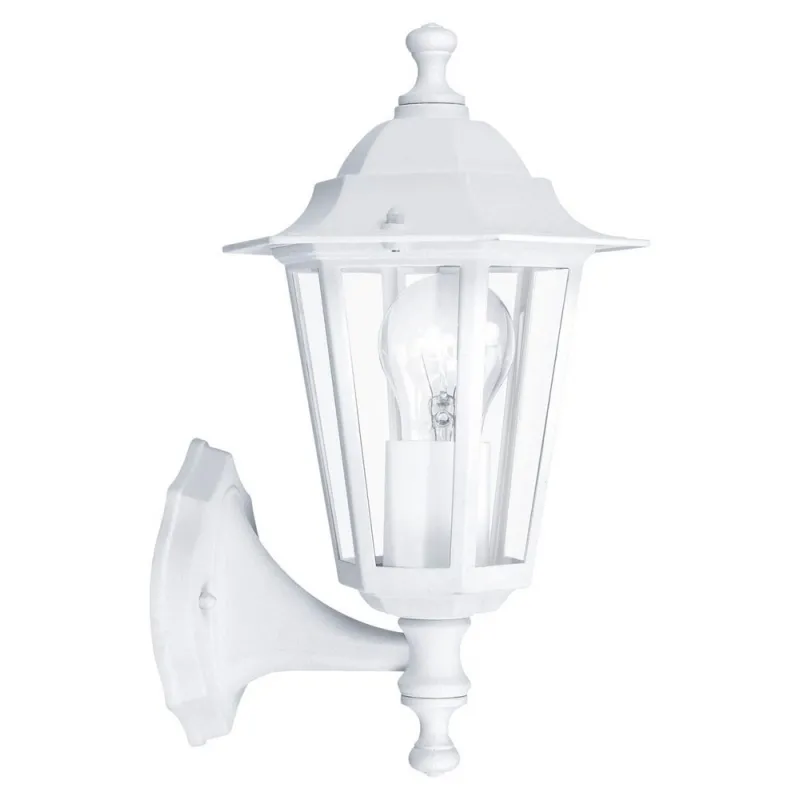 Applique da esterno classico 1 luce bianco GLO 22463 Laterna 5