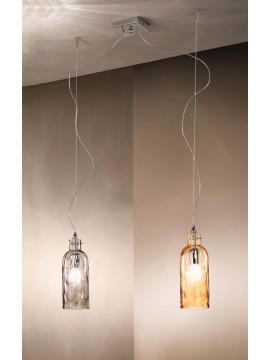 Modern design glass chandelier 2 lights 2598