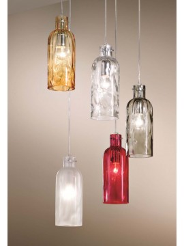 Modern design glass chandelier 3 lights 2598