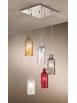 Modern design glass chandelier 5 lights 2598