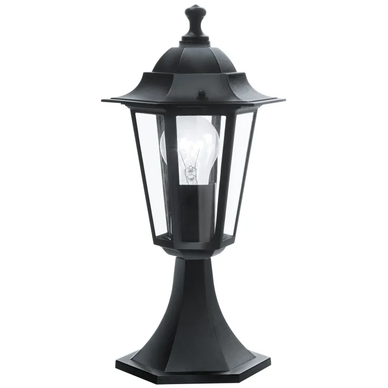 Black outdoor classic bollard GLO 22472 Laterna 4