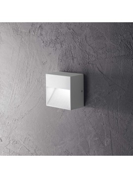 Applique per esterno 1 luce moderno Down bianco