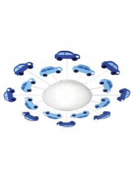 1 light blue bedroom ceiling lamp GLO 92146 Viki 1