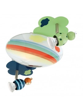 GLO 93141 Taya 1 colored LED children's bedroom ceiling light