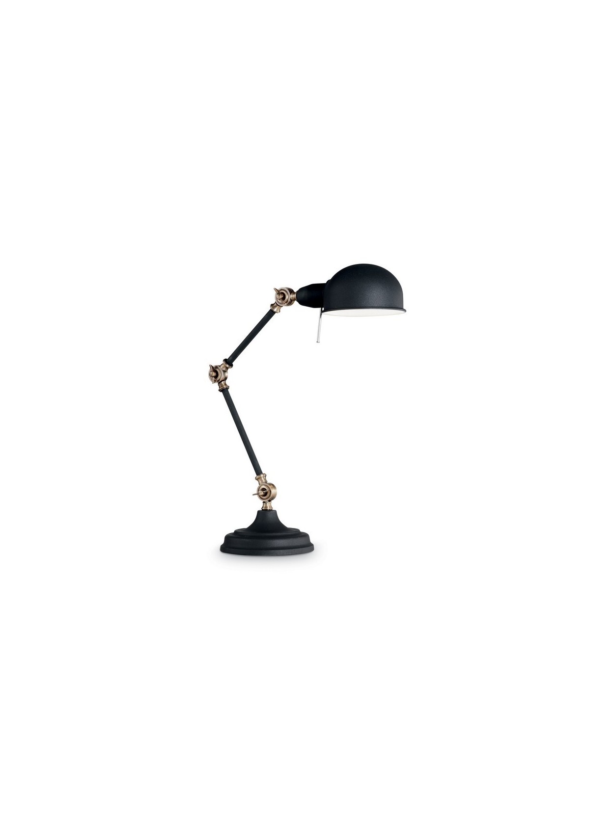 Lampada da studio moderna nera 1 luce GL1085