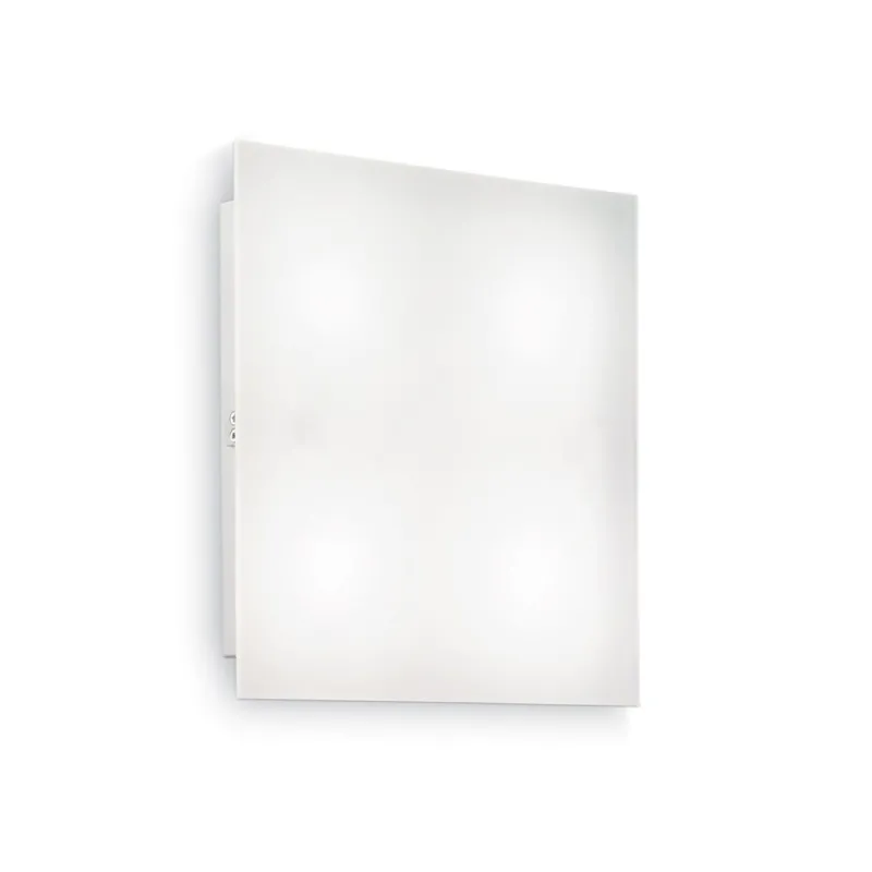 White modern ceiling light 4 Flat lights