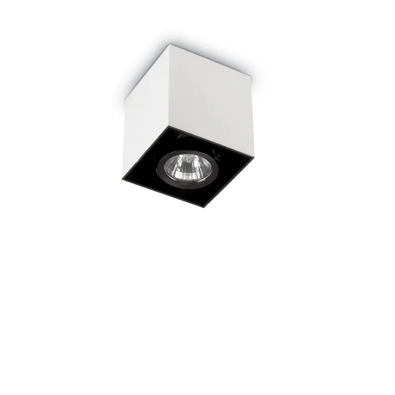 Modern adjustable spotlight 1 light Mood small Square white