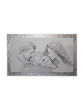 EDITACASA - Quadro - Capezzale - Sacra Famiglia - su Tela e Telaio in legno  - misure 130x60 - Quadri Moderni per la casa - camera da letto - BOD/QUADRO  NATIVITA' 60 * 130 * 3CM 20BDT03B : : Casa e cucina