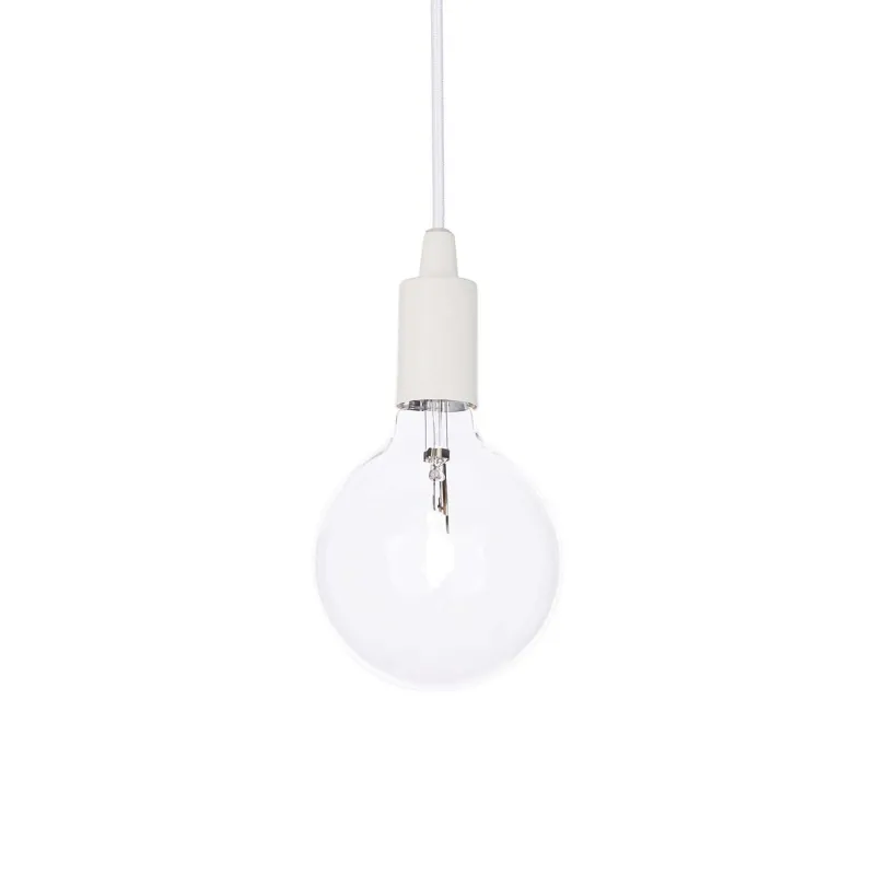 1 Edison white modern chandelier