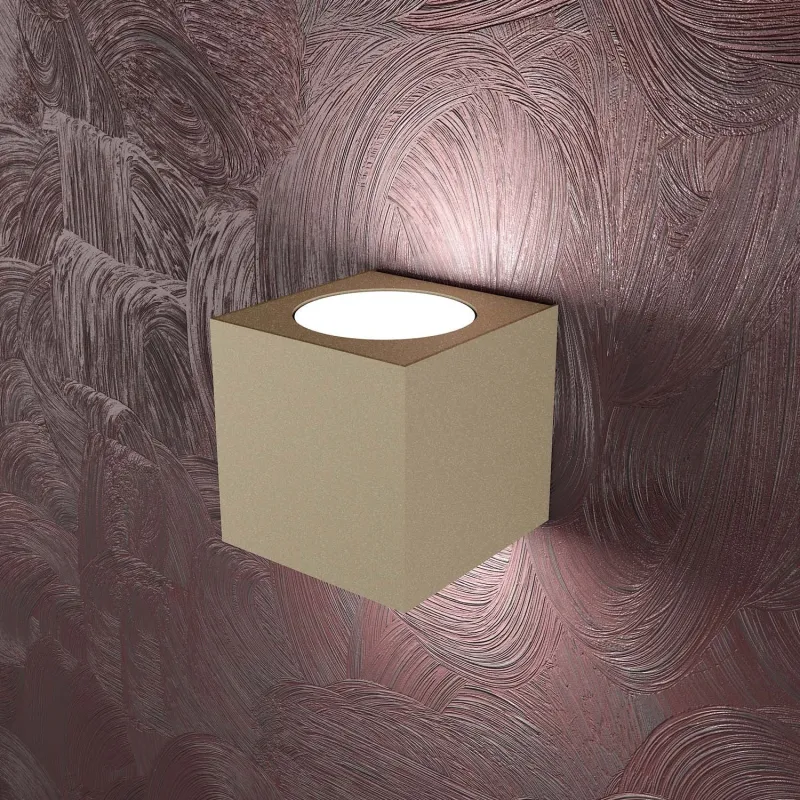 Modern wall light 2 lights tpl design 1127-ag sand