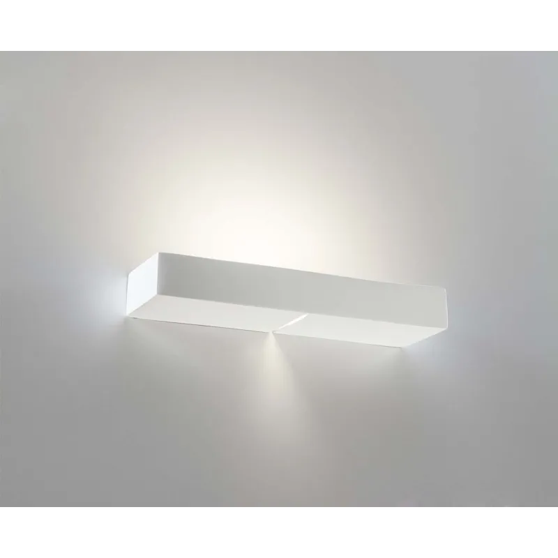 Wall lamp in white ceramic with 1 light coll. 8481.108