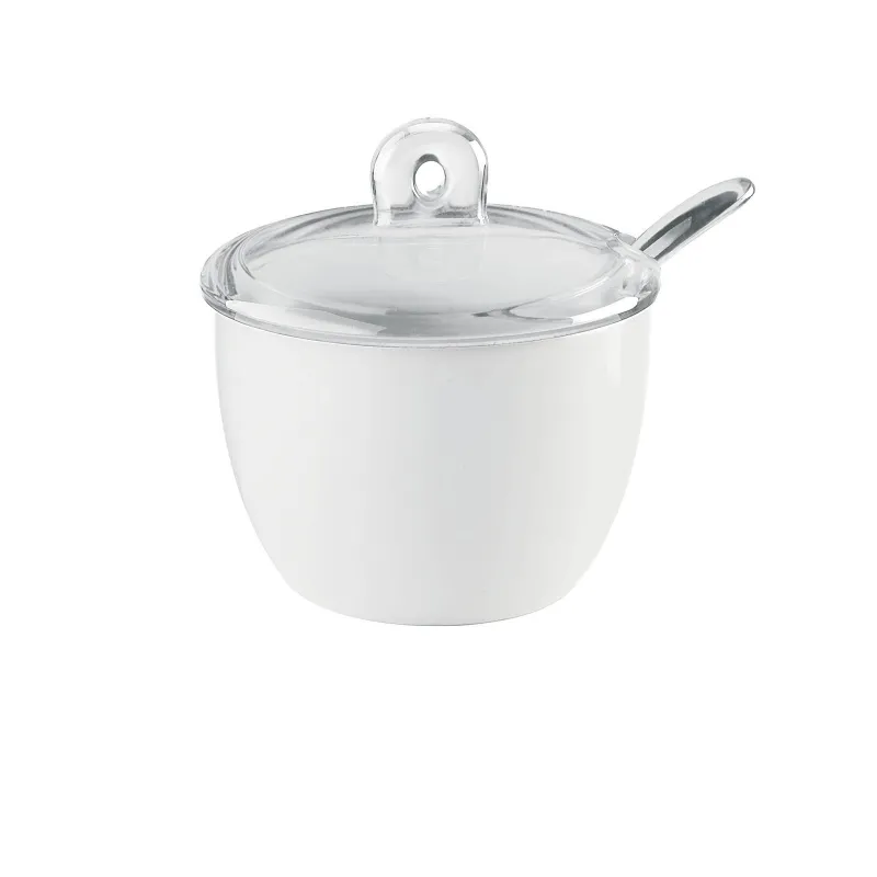 Guzzini sugar bowl with white drops collection