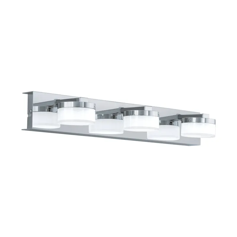 Applique a led moderno cromato 21,6w GLO 96543 Romendo 1