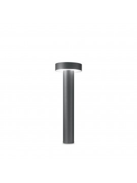 Modern design bollard for outdoor use 4 lights Tesla pt4 small anthracite