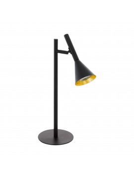Modern led table lamp black 1 light GLO 97805 Cortaderas