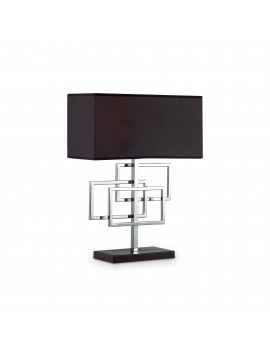 Modern black lamp ideal design ideal-lux Luxury tl1 chrome