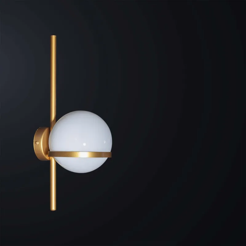 1 light gold modern design wall light BGA 3100-a