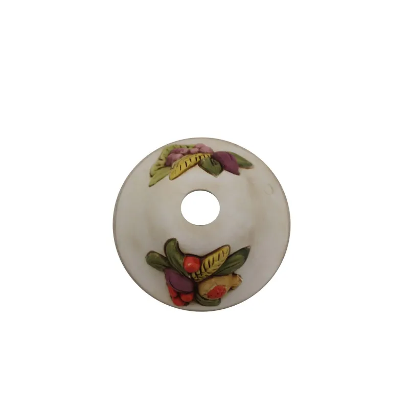 Plate for chandelier d.18 ceramic fruit coll. Vera