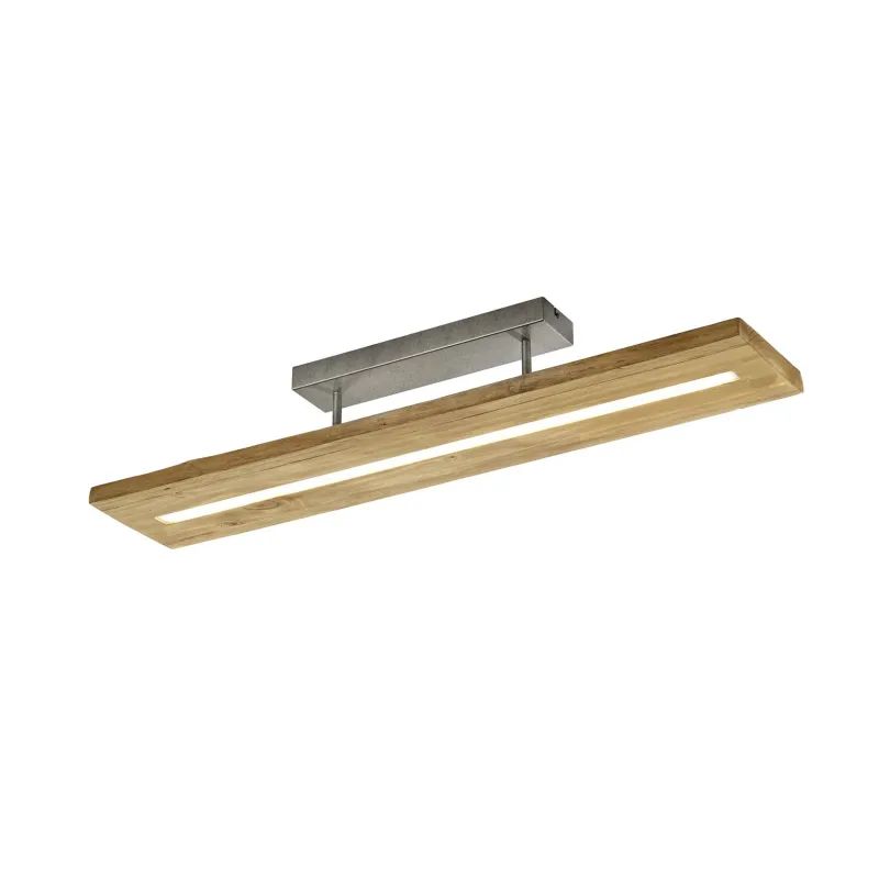 Modern ceiling light with led design wood trio 623710130 Brad