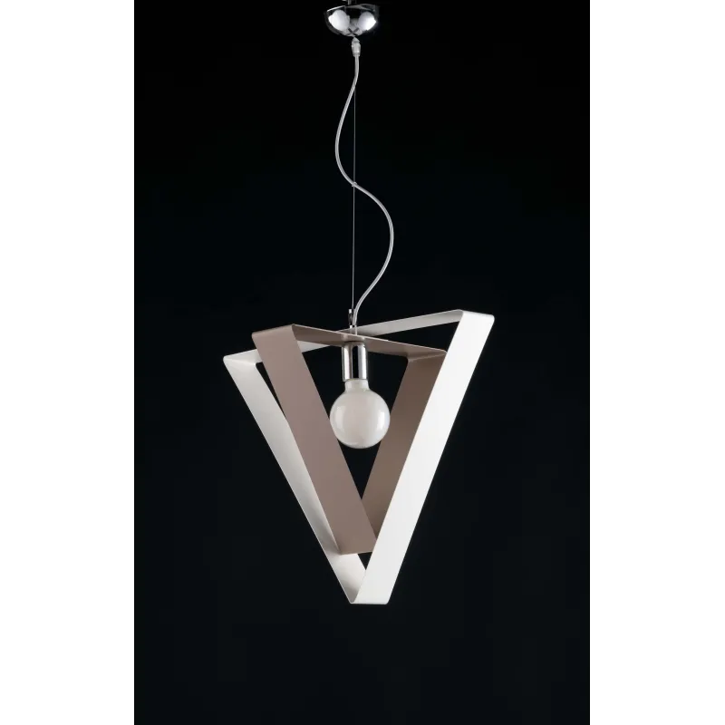 Modern chandelier design various colors 1 light LGT Trigo d.50