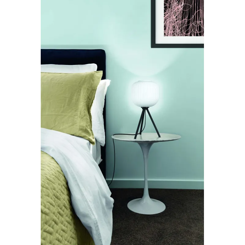 Modern design glass table lamp 1 light GLO 99369 Mantunalle