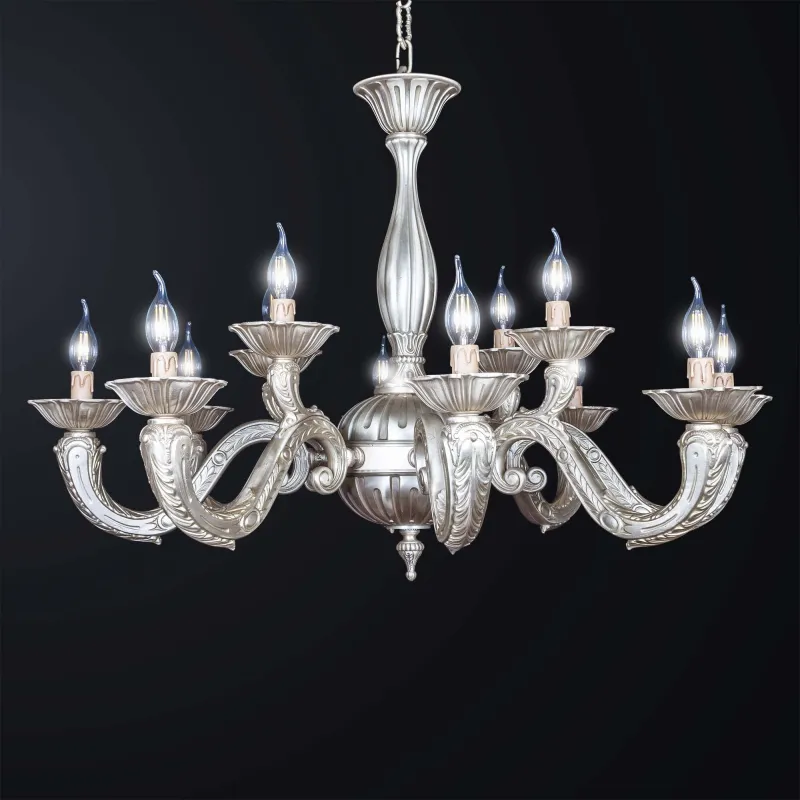 Classic brass chandelier with 12 lights BGA 3145-12