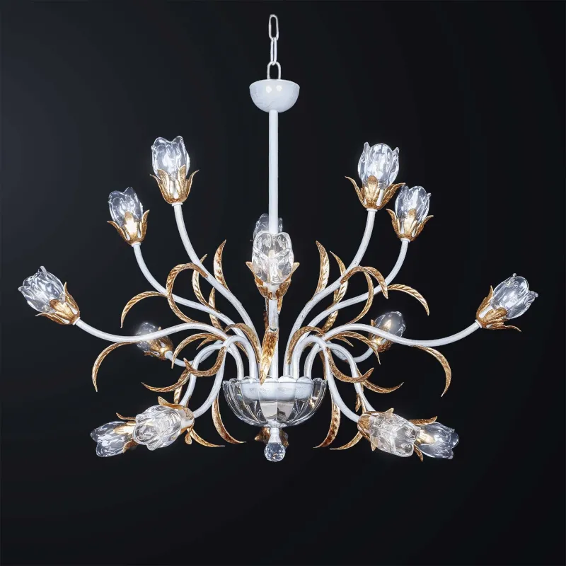 Lampadario contemporaneo design cristallo swarovsky a 15 luci BGA 3166-15