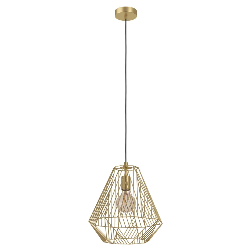 GL0192 modern gold 1 light pendant chandelier for bedroom kitchen