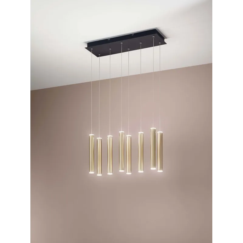 Gold modern design led pendant light for kitchen living room FB-0061