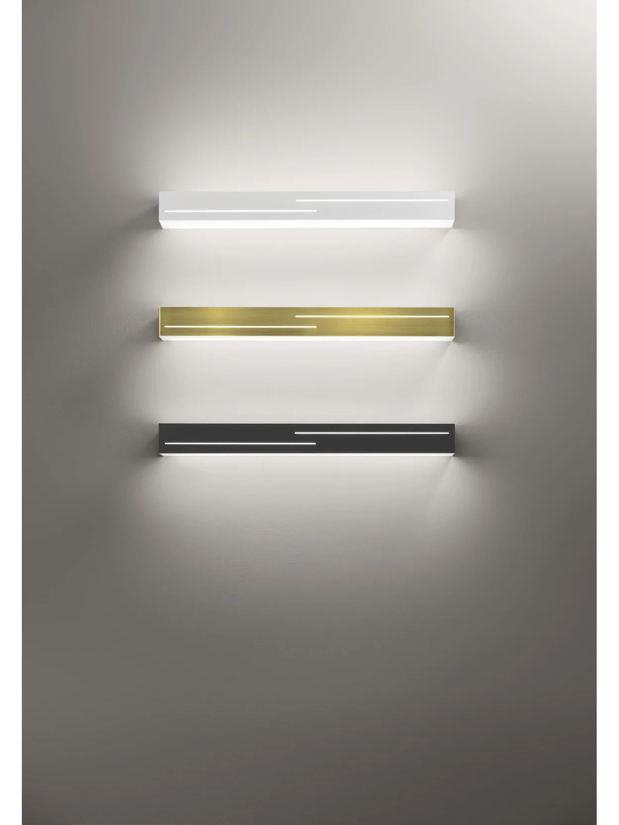 Applique da parete moderno led design oro corridoio soggiorno FB-0189