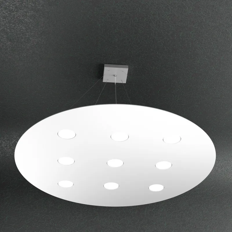 Lampadario moderno 9 luci design tpl 1128-s9t