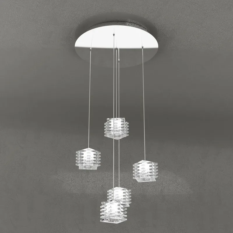 Modern chandelier 5 lights tpl design 1126-s5