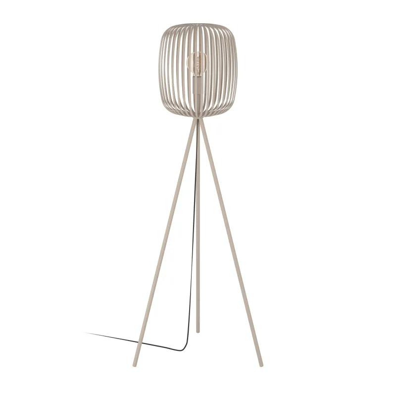 Modern floor lamp in sand metal with 1 light GL1727