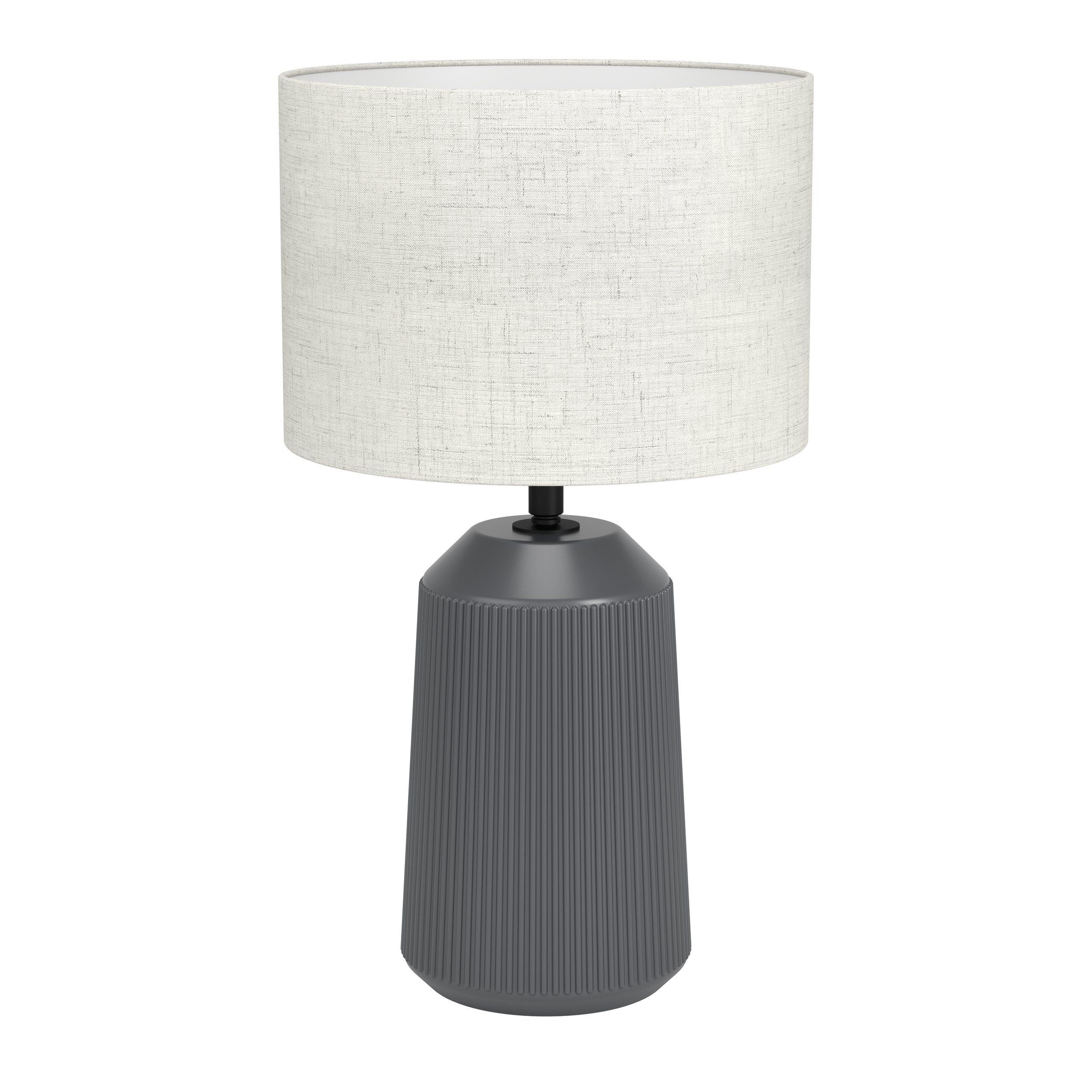 Lume grande Lampada da tavolo moderna design grigio 1 luce GL1764