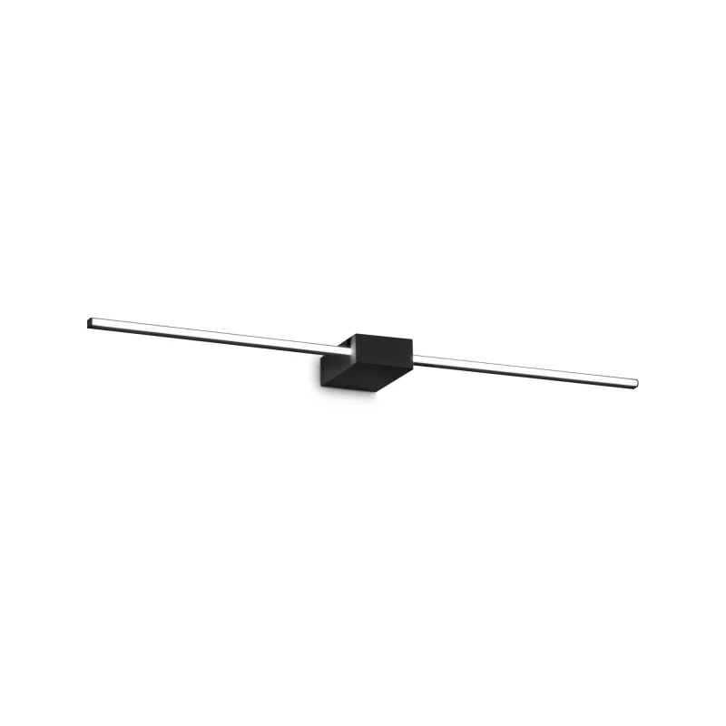 Modern black LED design wall light 75cm DL1908